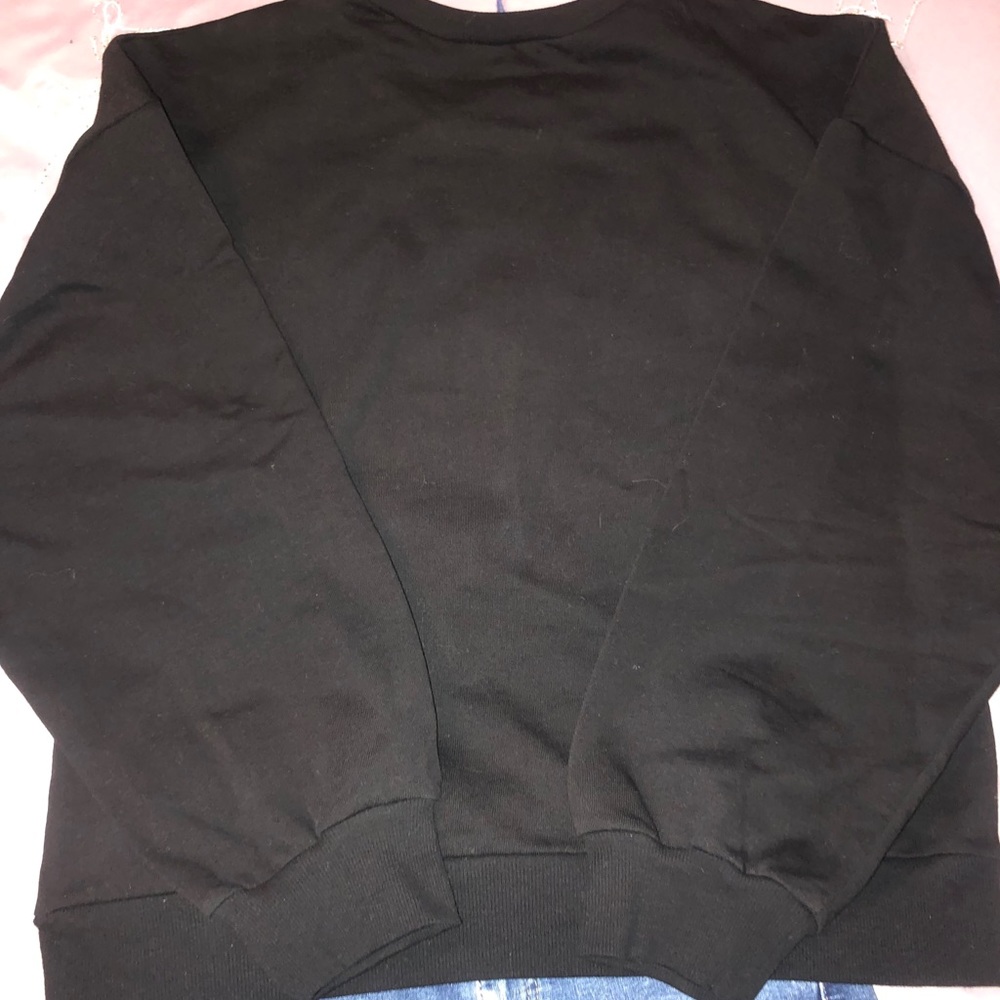 Black short sleeved sweater - Picture 5 of 6